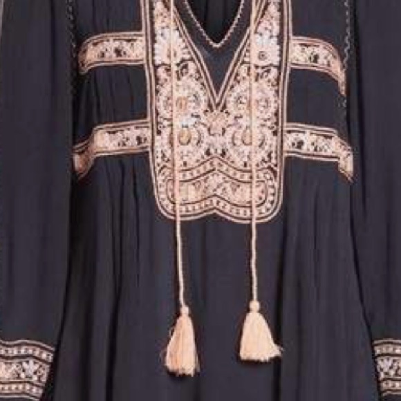 🆕 Free People Wind Willow Mini Dress - Picture 3 of 5